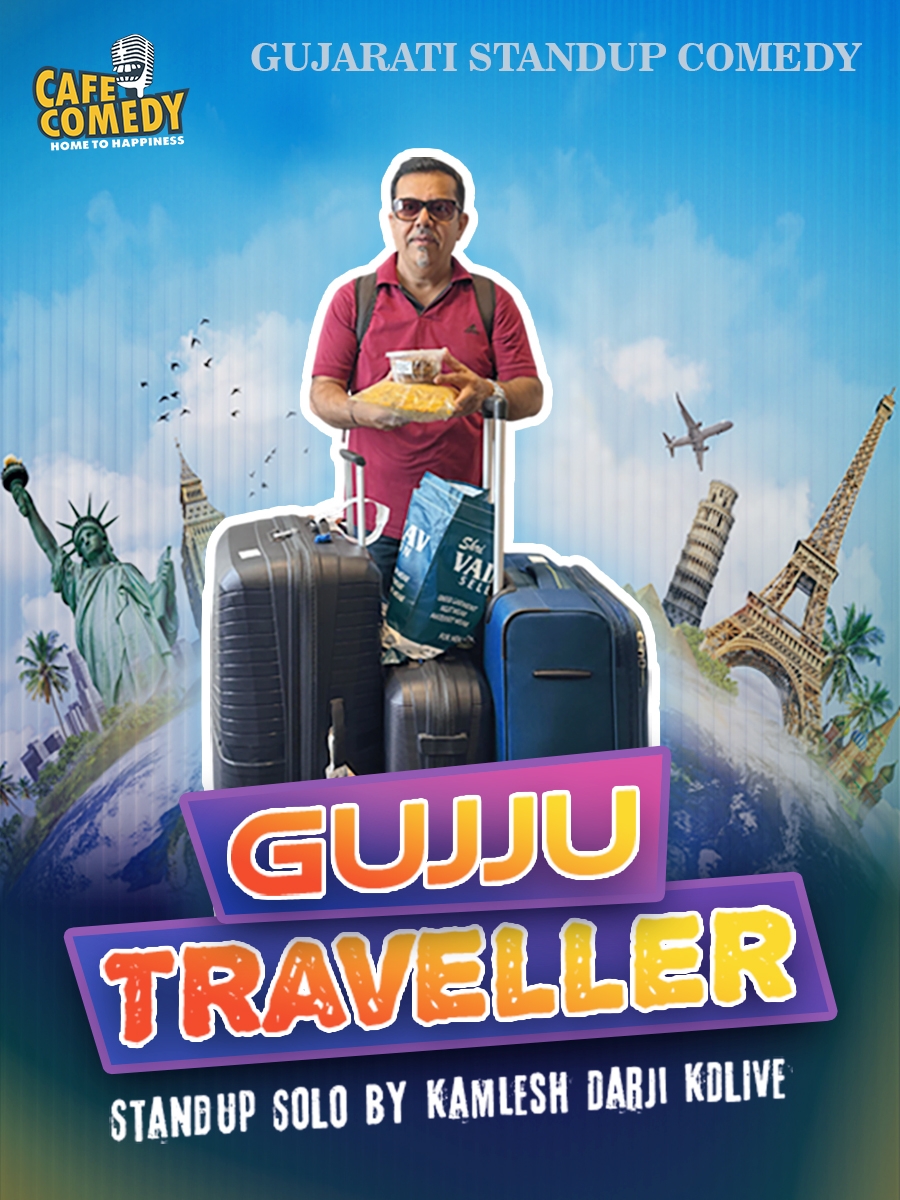 Gujju Traveller - Standup Comedy Show by Kamlesh Darji KD Live