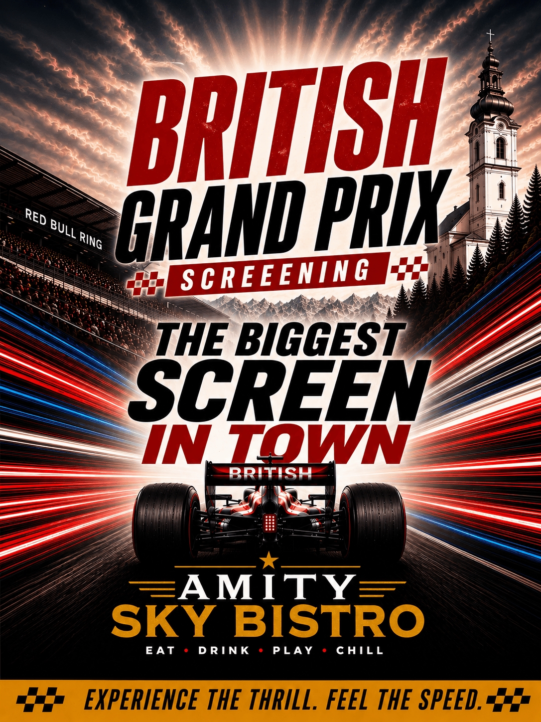 Screening of British Grand Prix LIVE