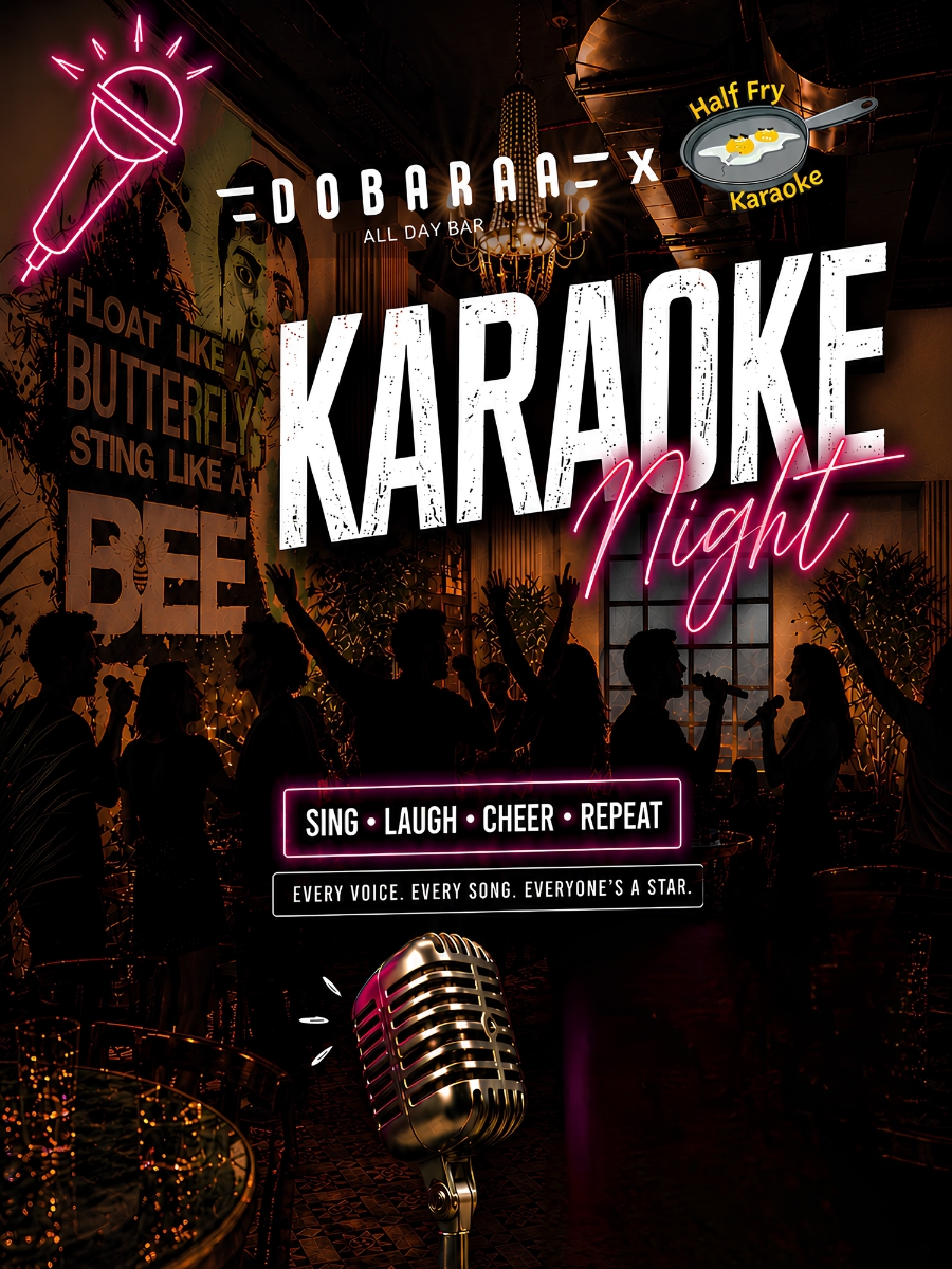 Karaoke Night at Dobaraa x Half Fry Karaoke