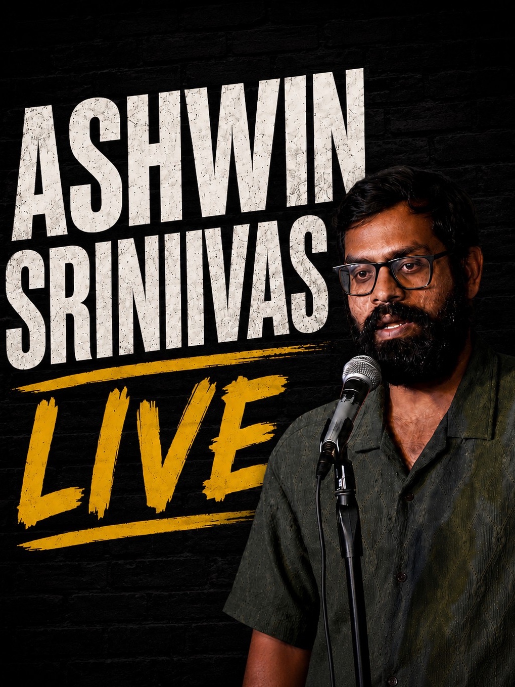 Ashwin Srinivas Live - English Standup Comedy Show | Kodambakkam