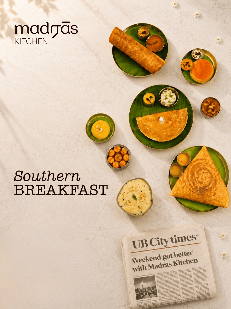 Southern Breakfast at Madras Kitchen