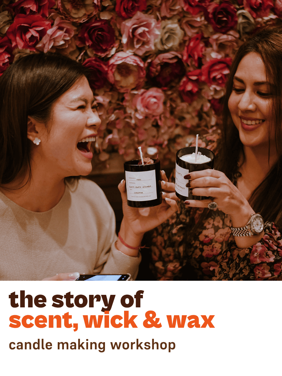 Candle Making Workshop | Story of Scent, Wick & Wax by RAD LVNG
