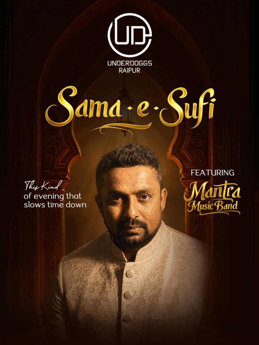 Sama-E-Sufi ft. Mantra Music Band at Underdoggs Raipur