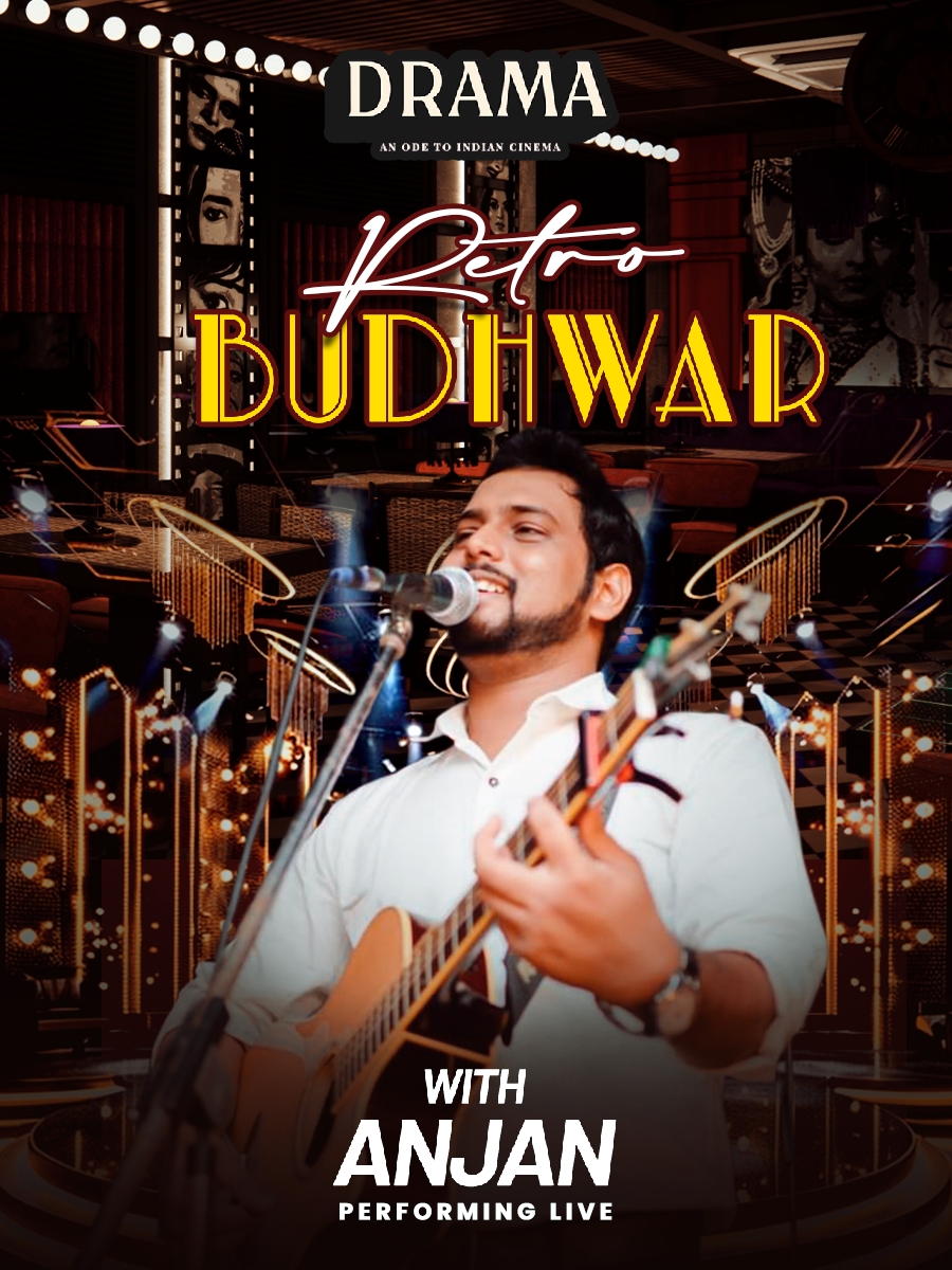 Retro Budhwar with Anjan Performing Live