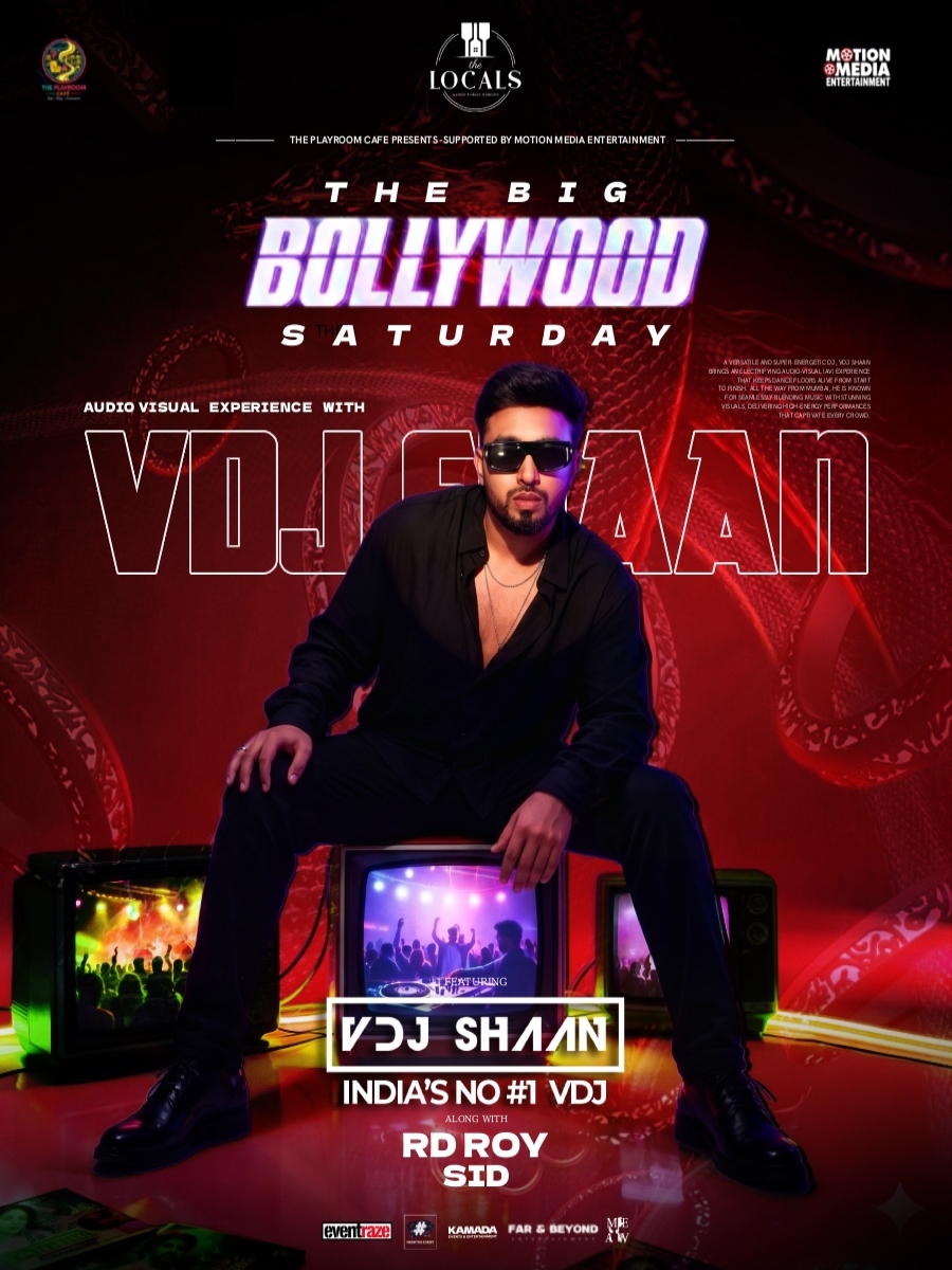 The Big Bollywood Saturday ft. VDJ Shaan Live at The Locals, Guwahati
