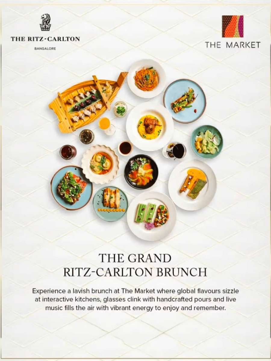 Sunday Brunch at The Market | Ritz Carlton