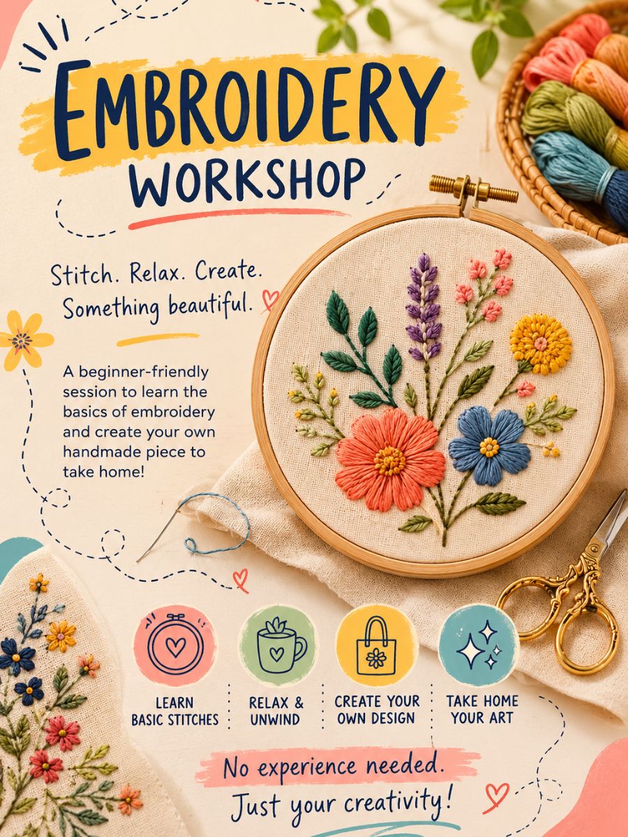 Embroidery Workshop