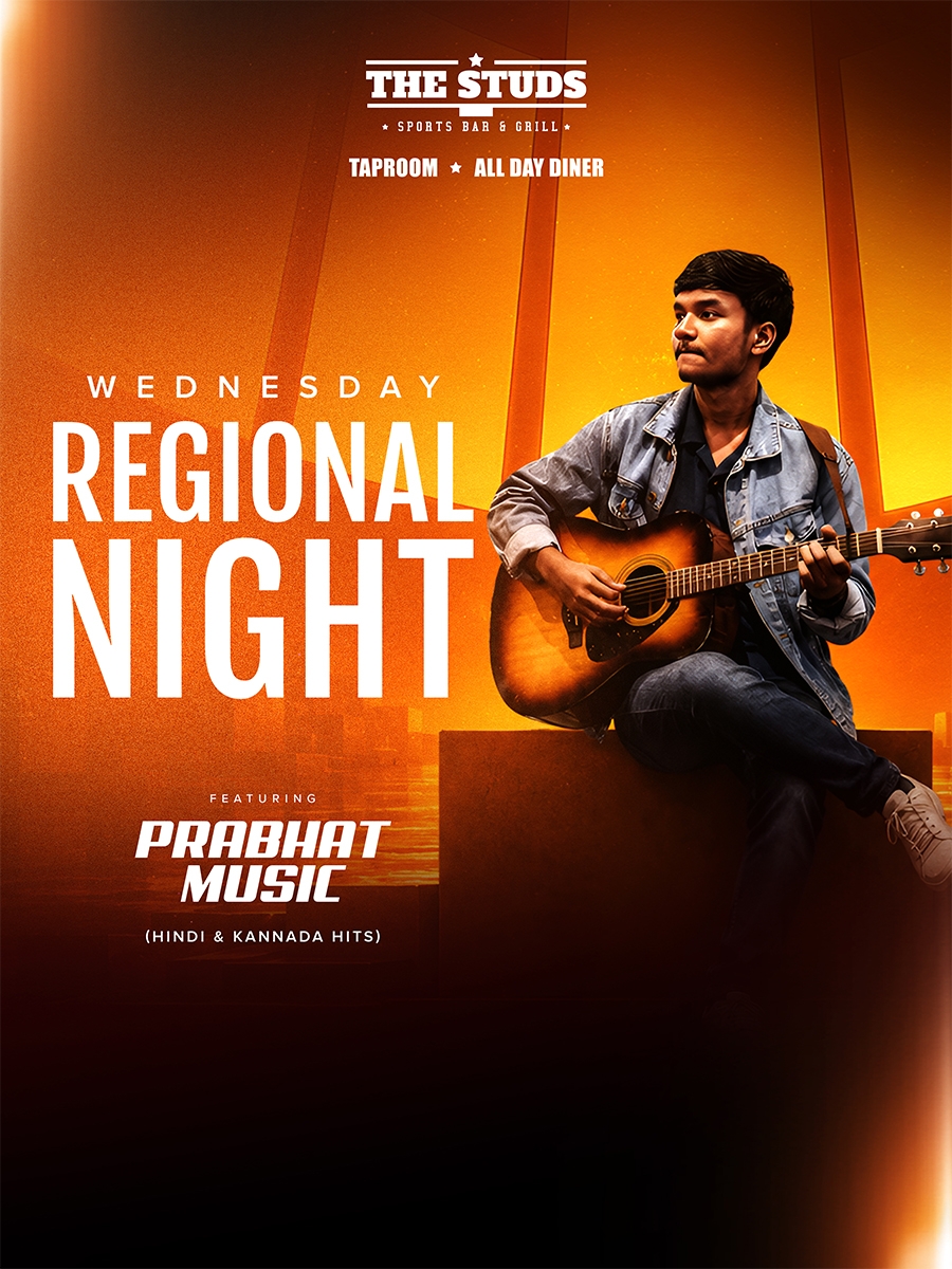 Wednesday Regional Night Live at The Studs Sahakarnagar