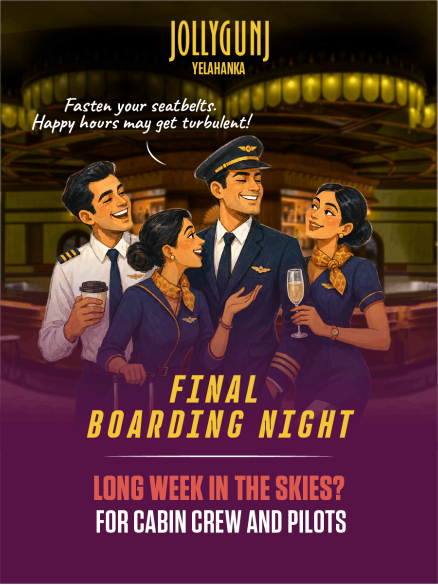 Final Boarding Night – Aviation Night at Jollygunj