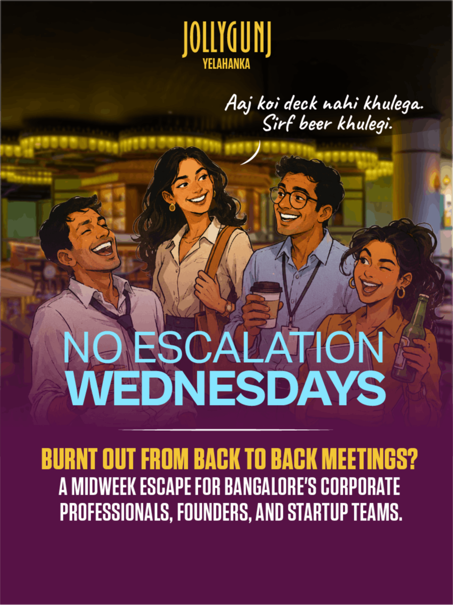 No Escalation Wednesdays - Corporate Social Night at Jollygunj