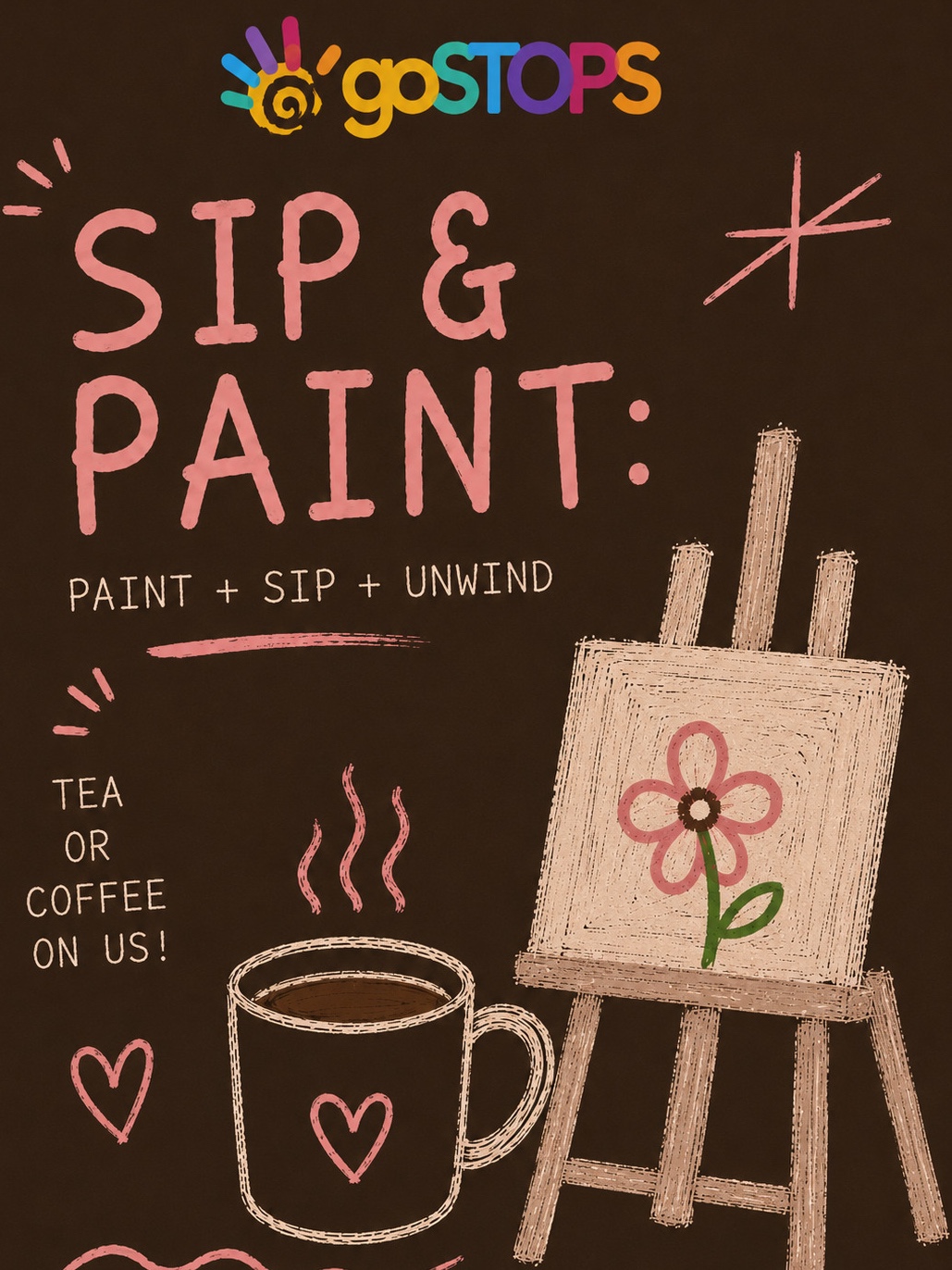 Sip and Paint at goSTOPS Varanasi