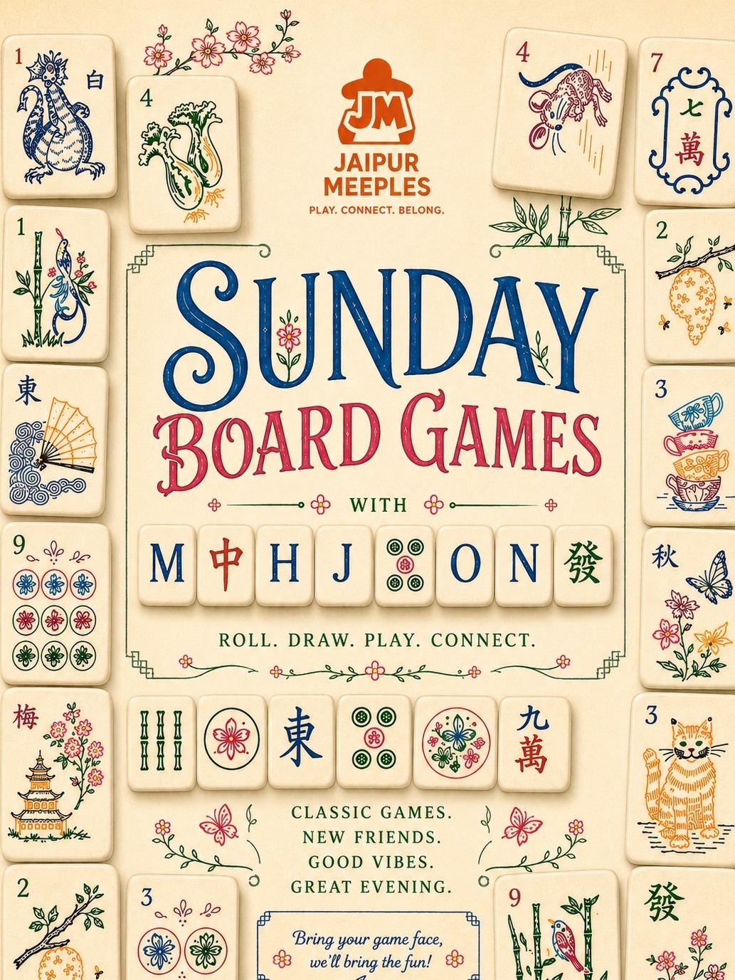 Board Games X Mahjong 