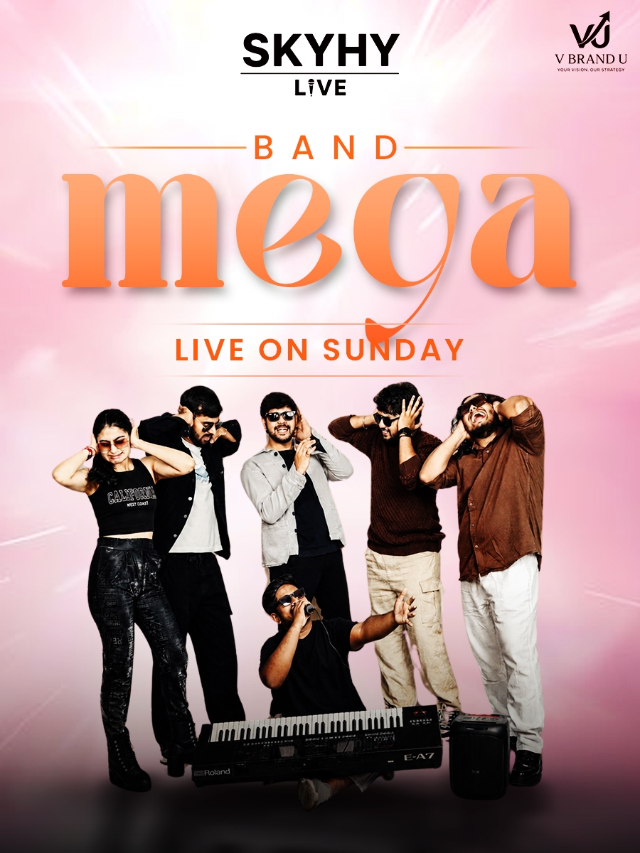 Band Mega Live at SkyHy | Sunday Live Music & Rooftop Vibes