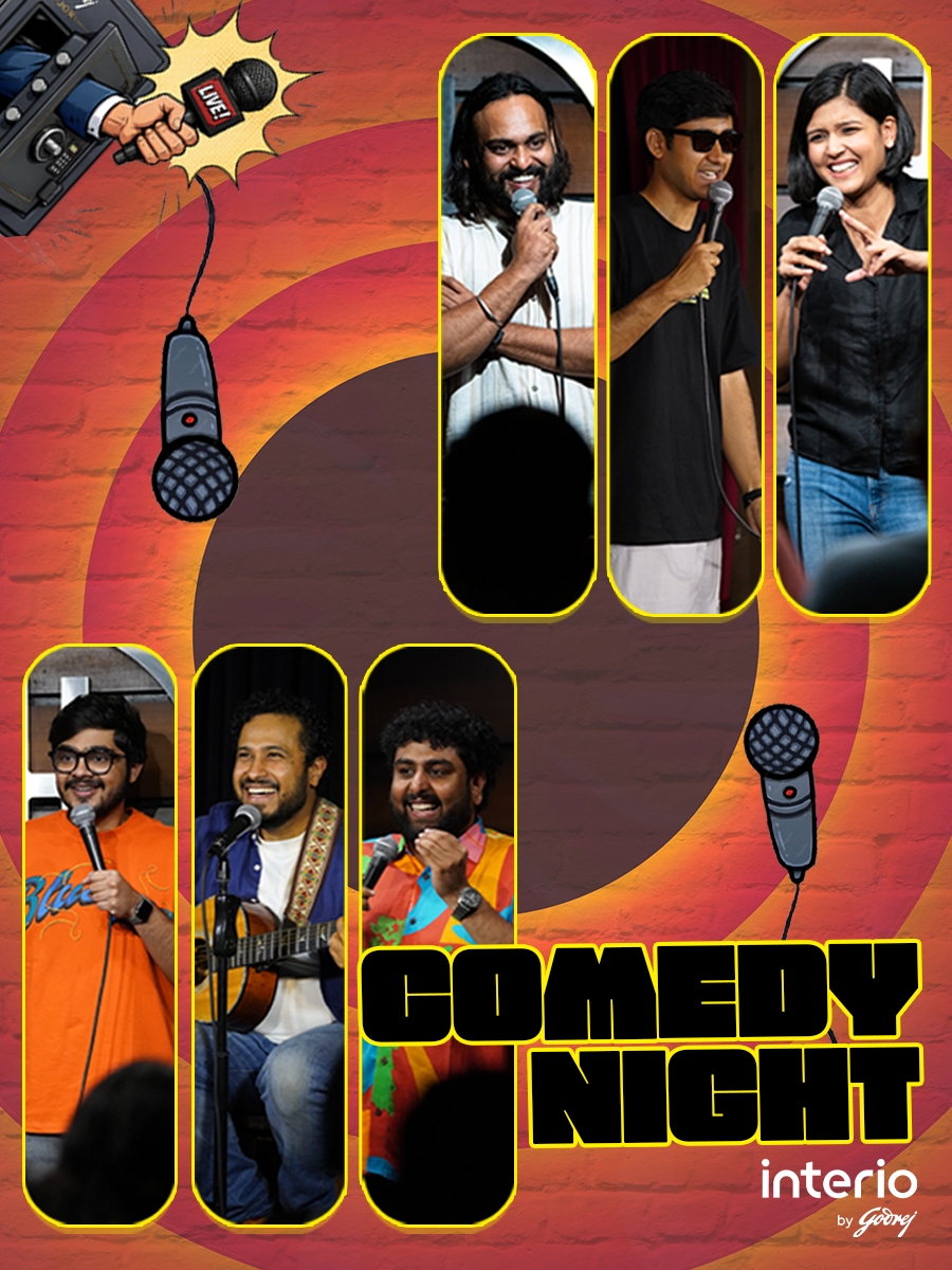 Comedy Night at Interio by Godrej