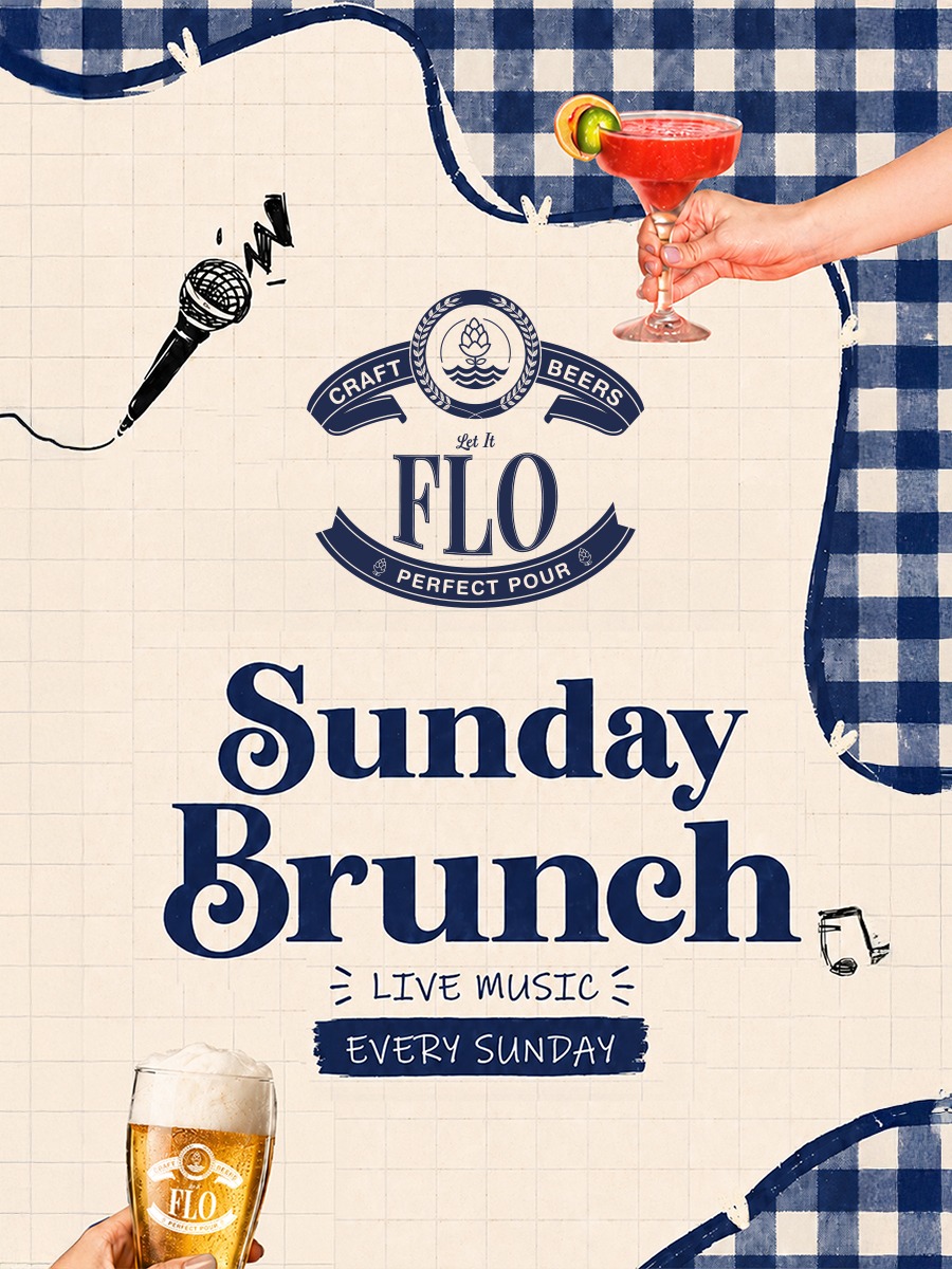 Sunday Brunch at FLO Brew Pub Baner
