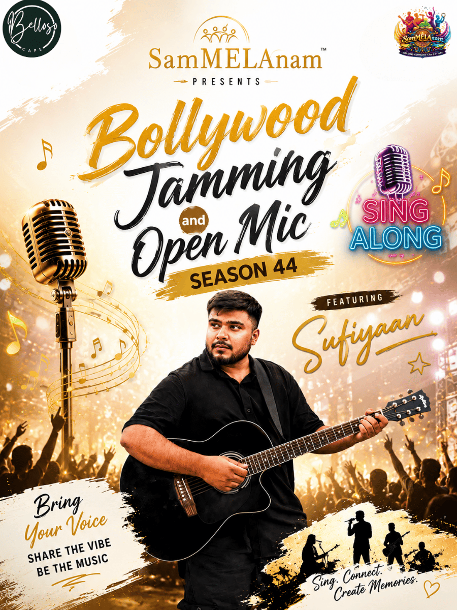 Bollywood Musical Jamming and Open Mic