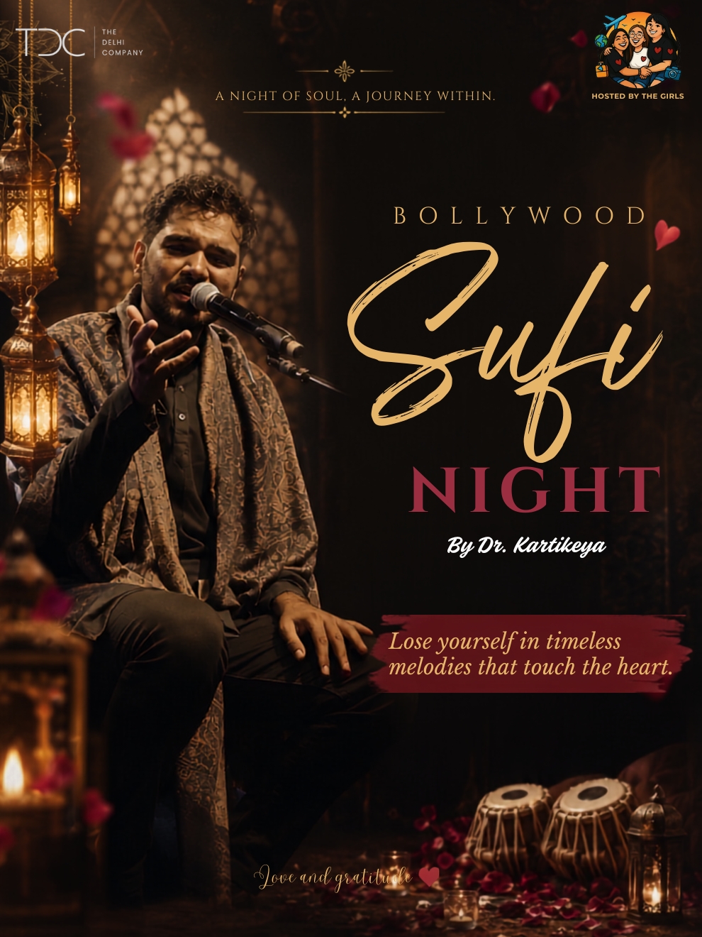 Bollywood Sufi Night by Dr. Kartikeya