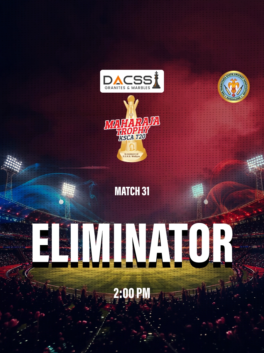 Maharaja Trophy 2026: Eliminator