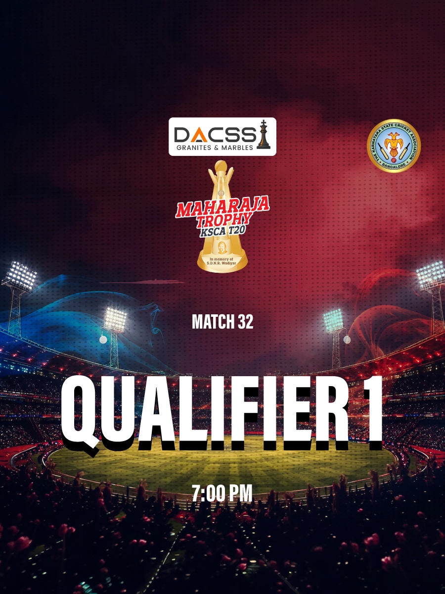 Maharaja Trophy 2026: Qualifier 1