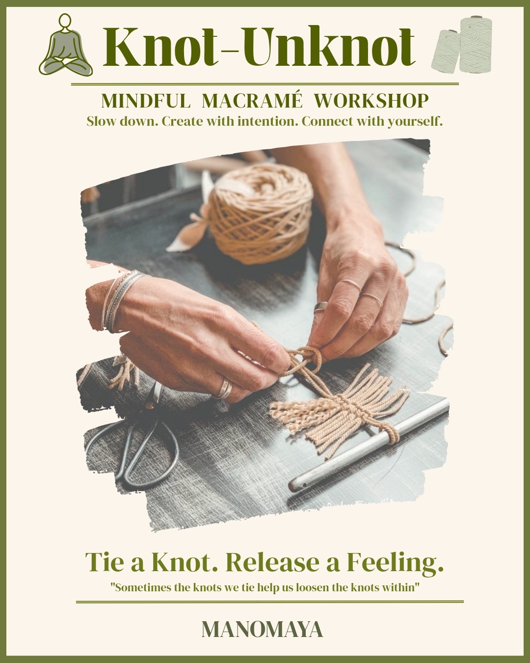 Knot-Unknot | Mindful Macrame Workshop