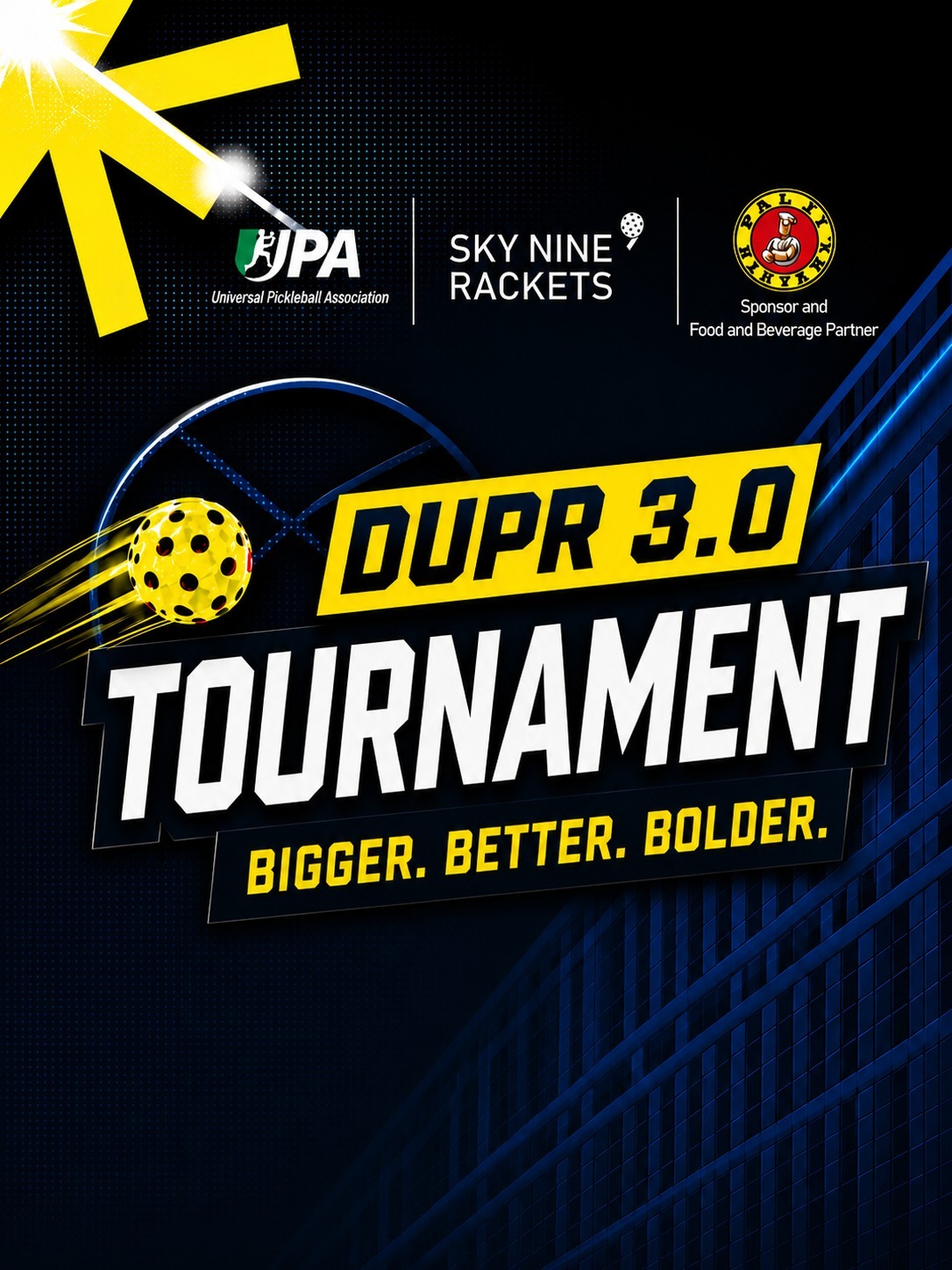 SKY NINE RACKETS DUPR TOURNAMENT 3.0