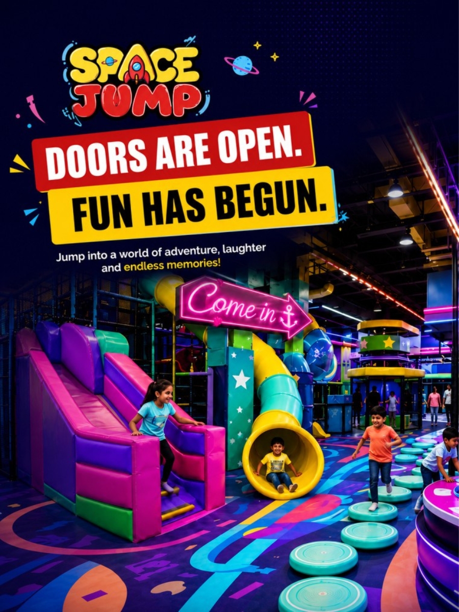 Space Jump: Family Entertainment Park | Alcove Triveni Mall 