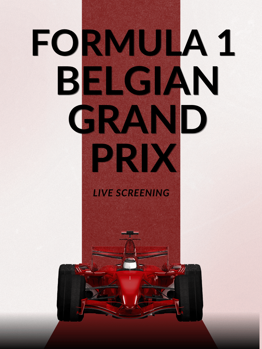 Screening of Belgian Grand Prix at goSTOPS Gurugram Plus