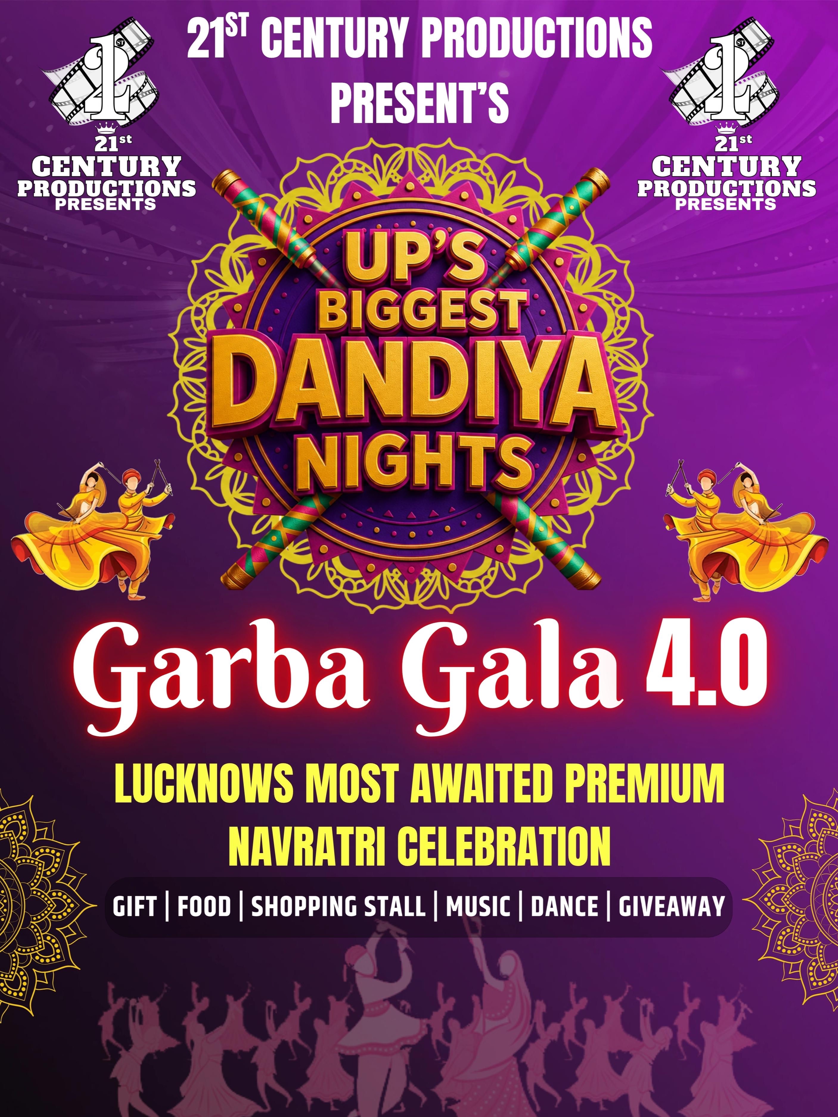 Garba Gala 4.0 Lucknow’s Biggest Dandiya Nights