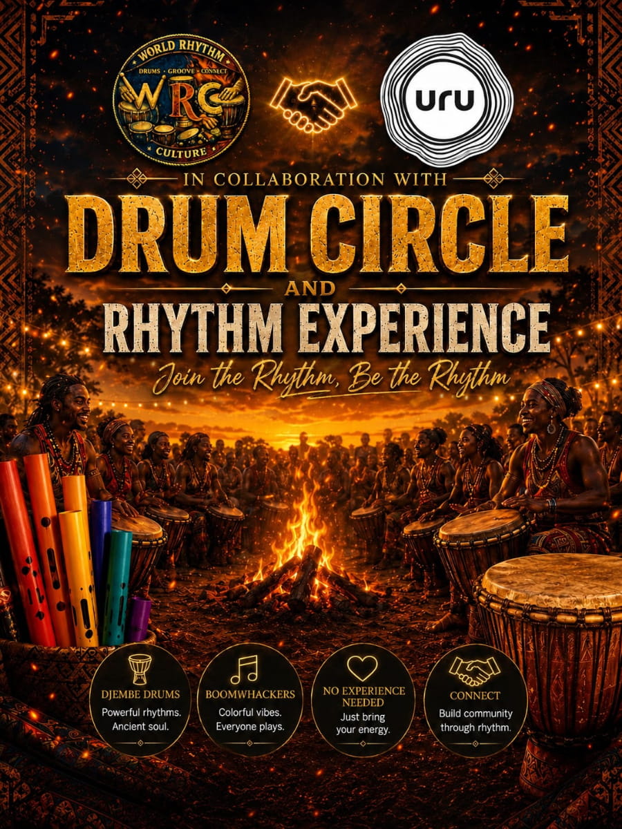 Community Drum Circle &  World Rhythm Experience - URU Brookefield