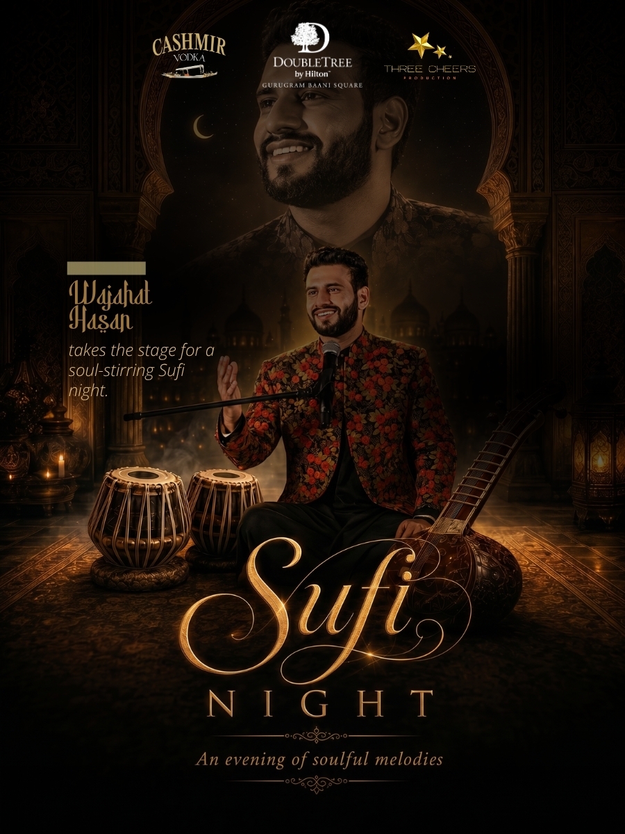 Sufi Night at DoubleTree by Hilton Gurugram Baani Square