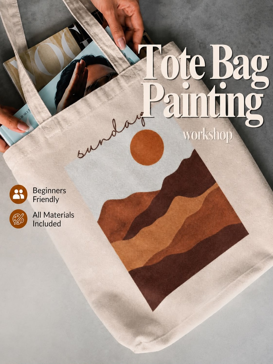 Designed by You: Tote bag Painting