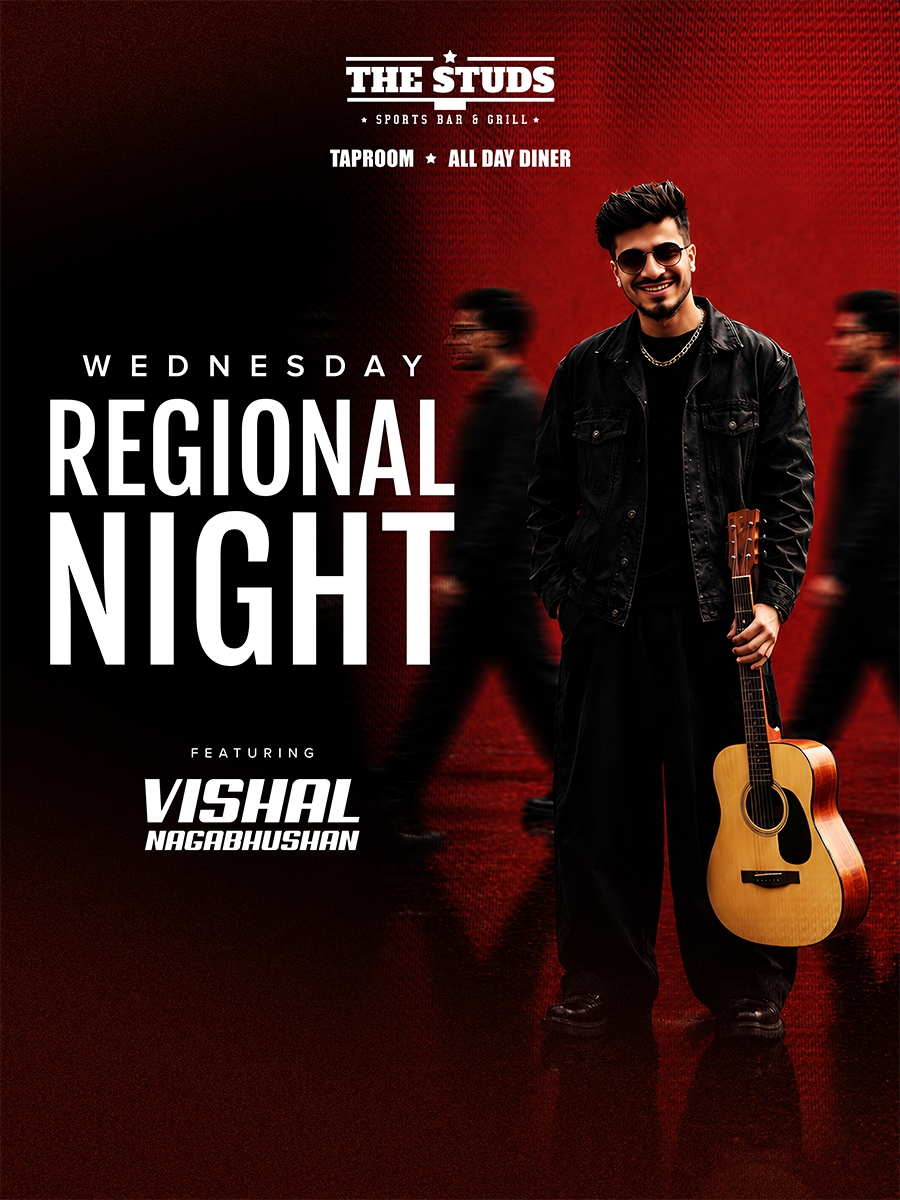 Wednesday Regional Night ft. Vishal Nagabhushan