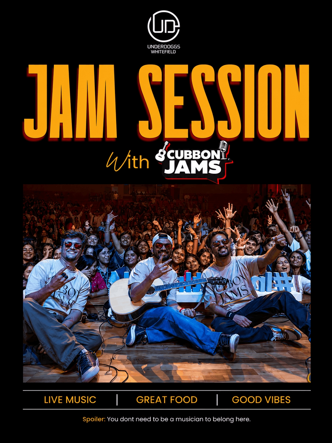 Jam Session with Cubbon Jams | Live Music