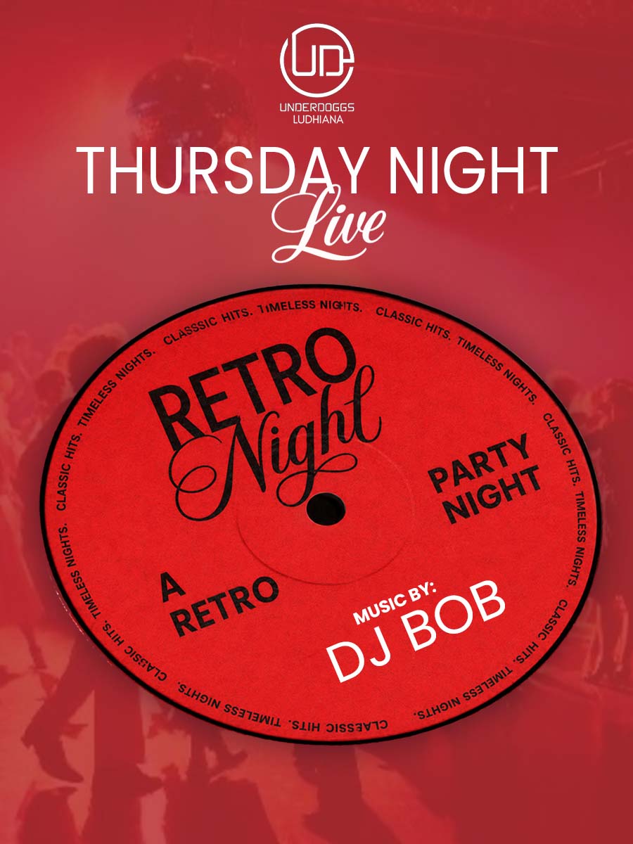 Retro Night ft. DJ Bob