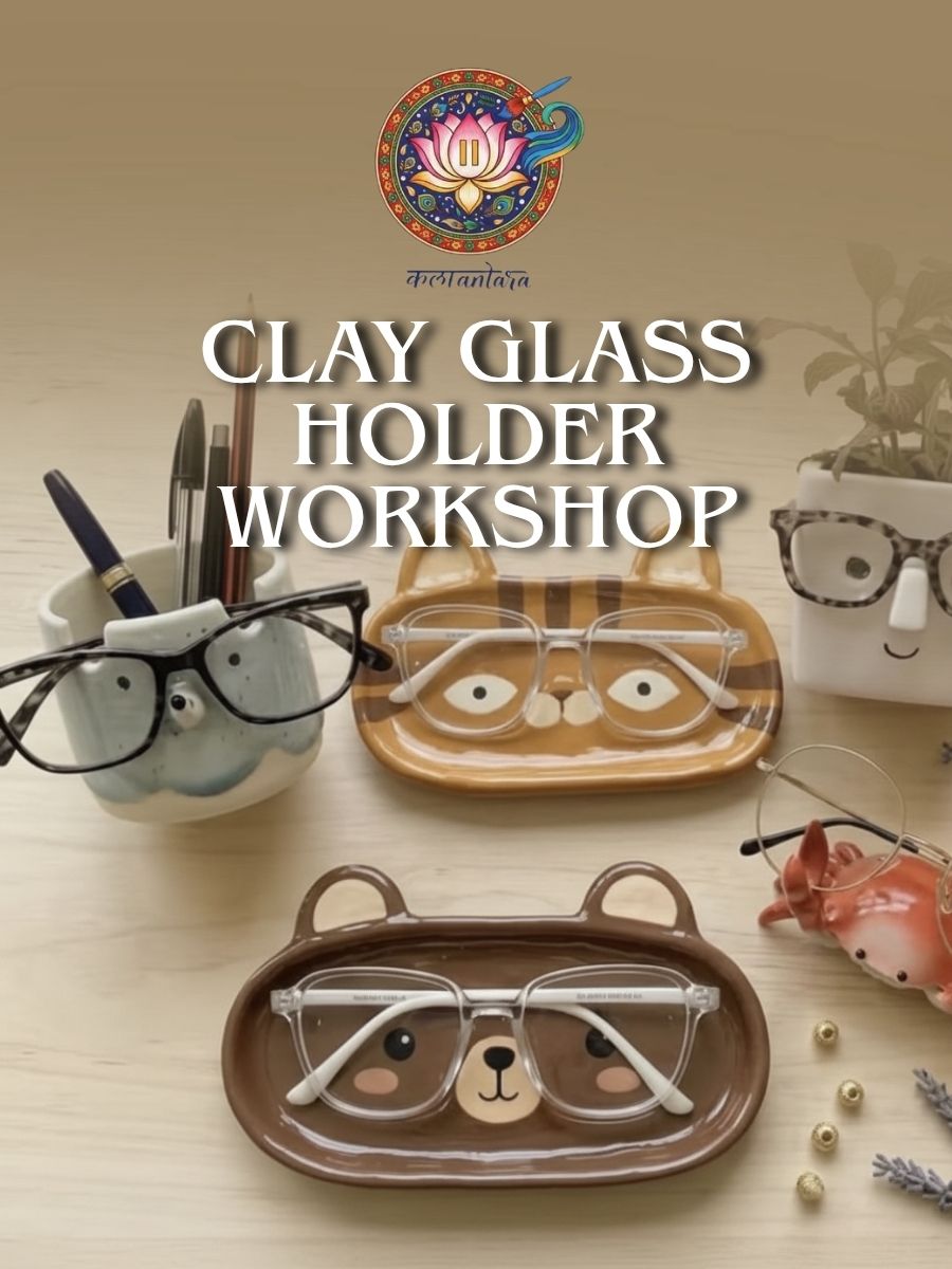 Clay Glass Holder | Kalaantara
