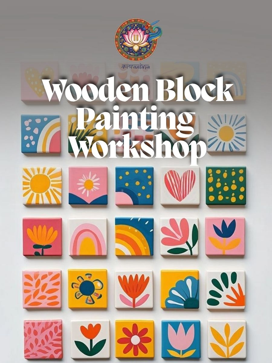 Wooden Block Painting Workshop | Kalaantara