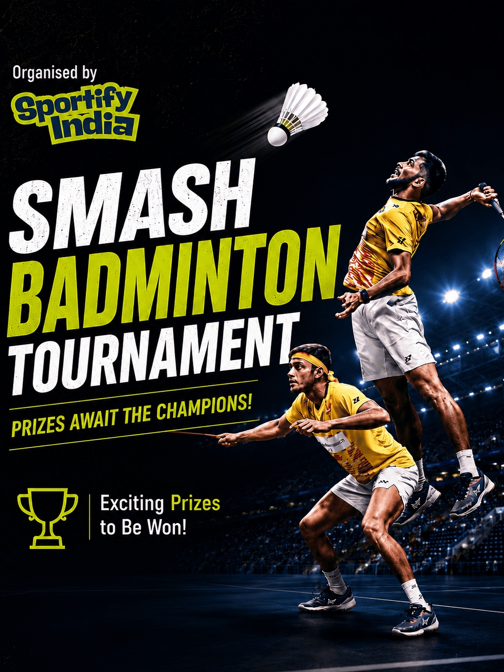 Smash Badminton Tournament 2026