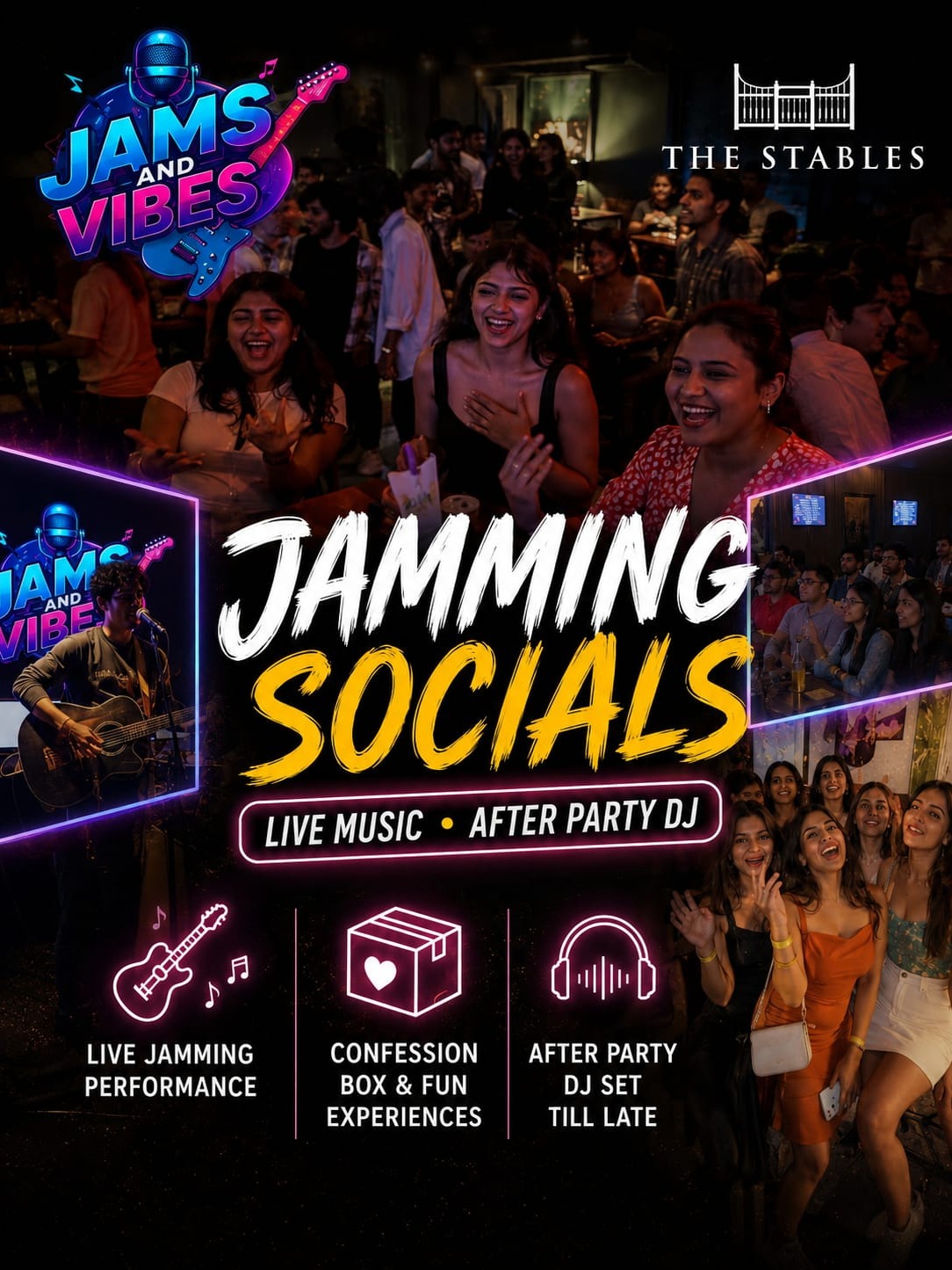 Jamming Socials with after party DJ