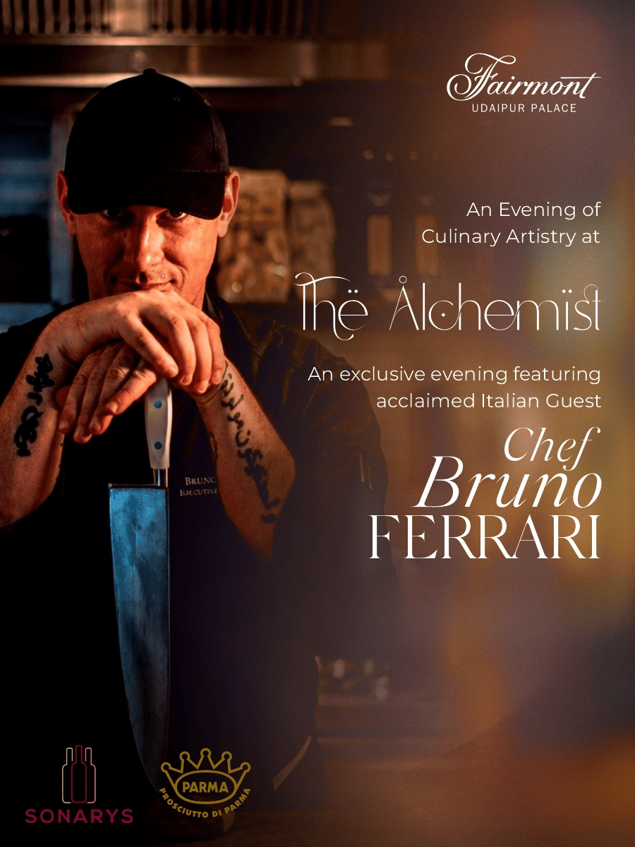Chef Bruno Ferrari at The Alchemist | Fairmont Palace