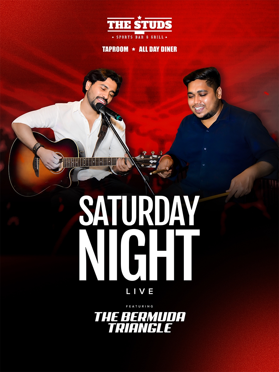 Saturday Night Live ft. The Bermuda Triangle | Live Music at The Studs Sahakarnagar
