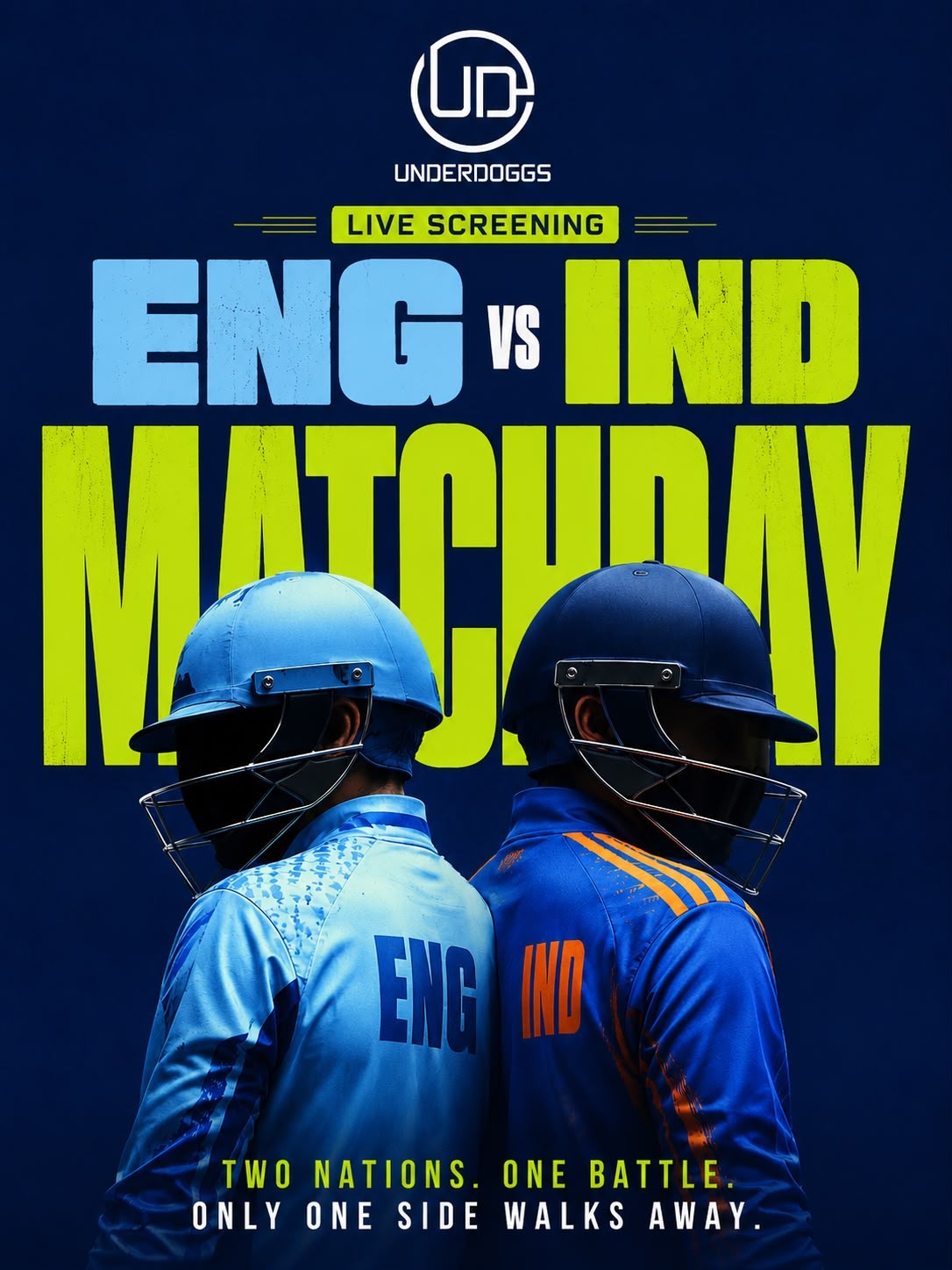 Screening of India vs England Test Series at Underdoggs Raipur