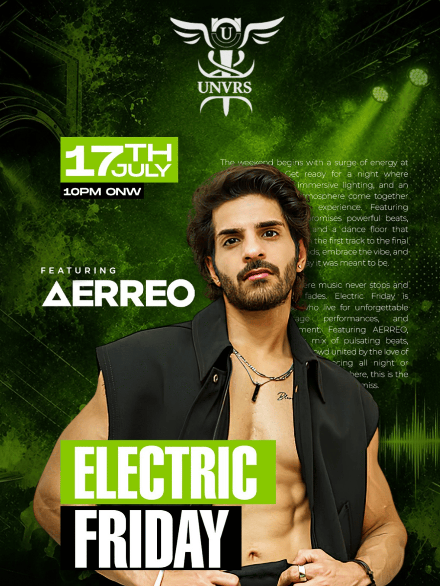 Electric Friday ft. Aerreo | Live At Unvrs Goa