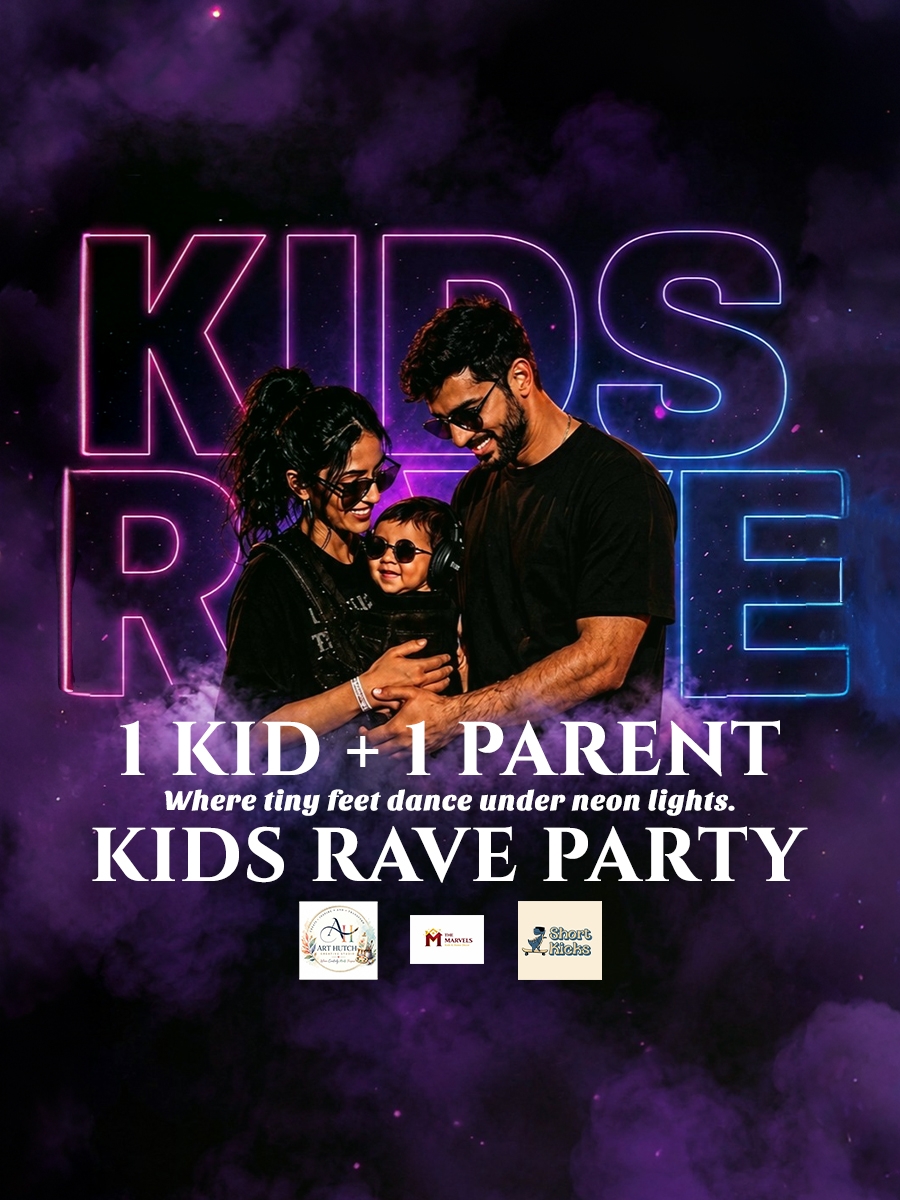 Pune's First Kids Neon Rave Party |Food, Music, Games & Fun