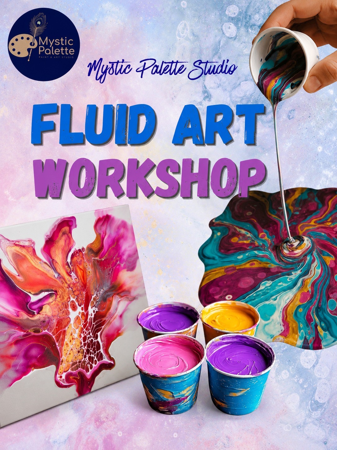 Couple Fluid Art | Mystic Palette