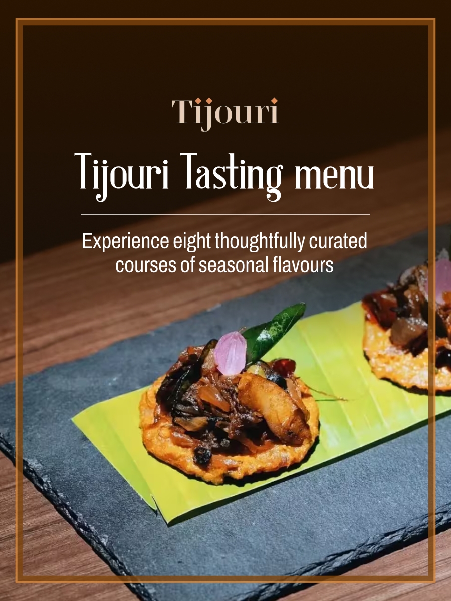 8-Course Tasting Menu at Tijouri