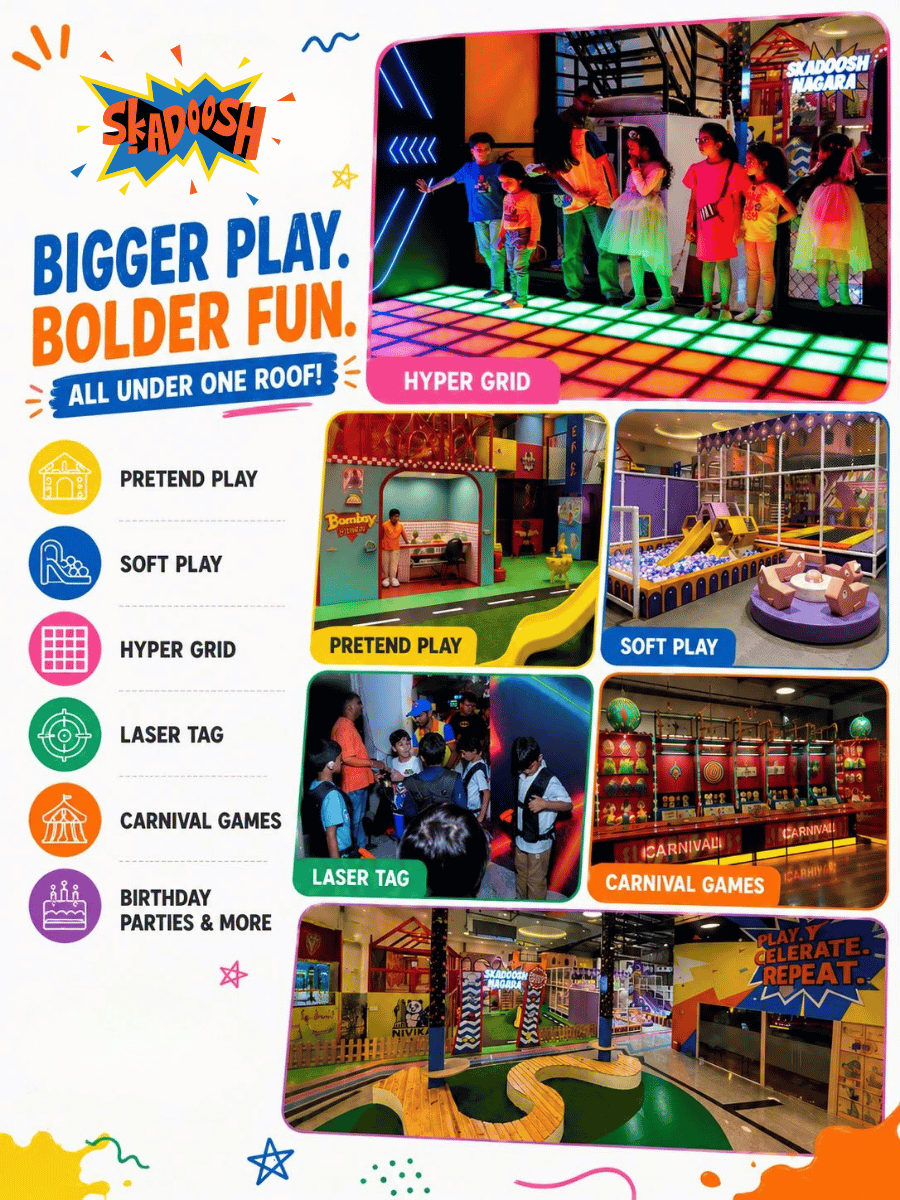 Skadoosh Play and Parrty Hub| Varthur