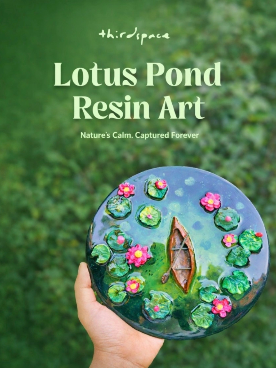 Lotus Pond Resin Art Workshop