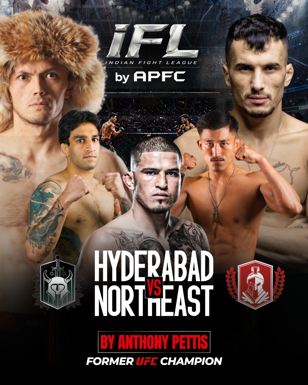 IFL by APFC | HYD vs NE IND | UFC Fight Pass Show