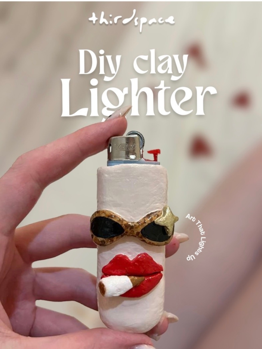 DIY Clay Lighter
