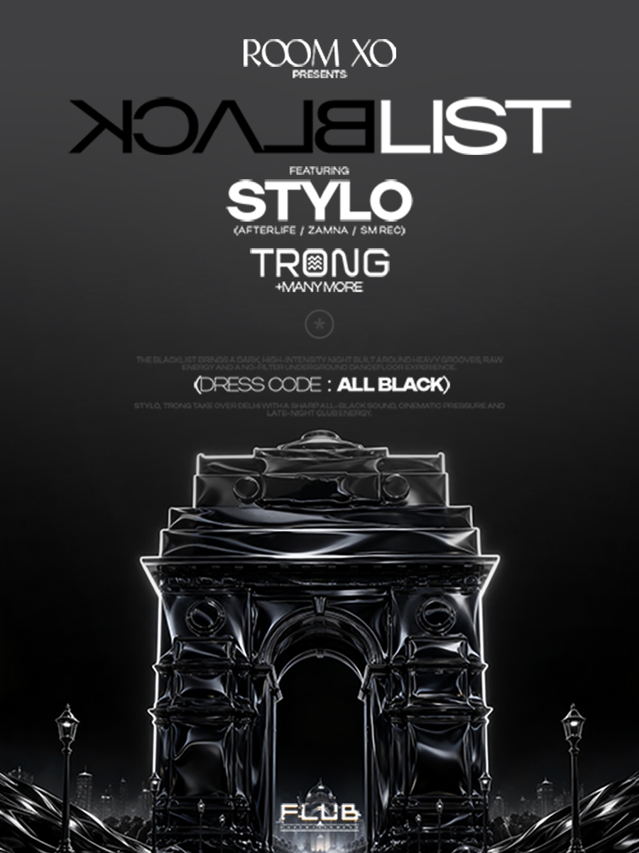Room XO Presents Black List